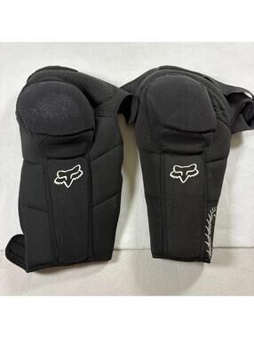 Fox Racing Launch Pro Knee Shin Guards MTB BMX Black Size S/M Fits